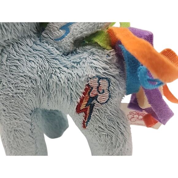 My Little Pony 5" Plush Rainbow Dash Friendship is Magic Embroidered Eyes Plush - Picture 2 of 7